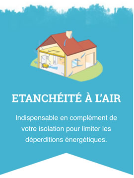 Visuel Etanchéité à l'air